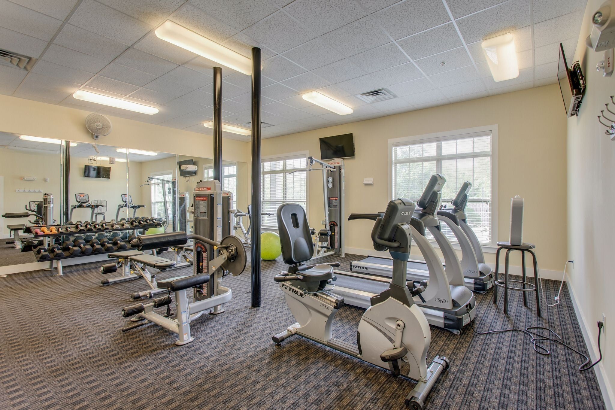 414 Rosedale Avenue, Unit 211 Nashville, TN 37211 - Photo 19 of 23 a view of a room with gym equipment