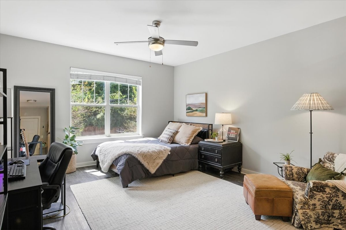 414 Rosedale Avenue, Unit 211 Nashville, TN 37211 - Photo 7 of 23 a bedroom with a bed gym equipment and a window