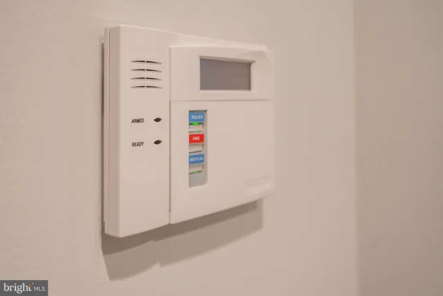 a view of a hallway with a room