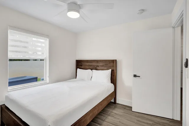 a sign on the side of a house