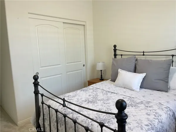 a room with furniture and a window