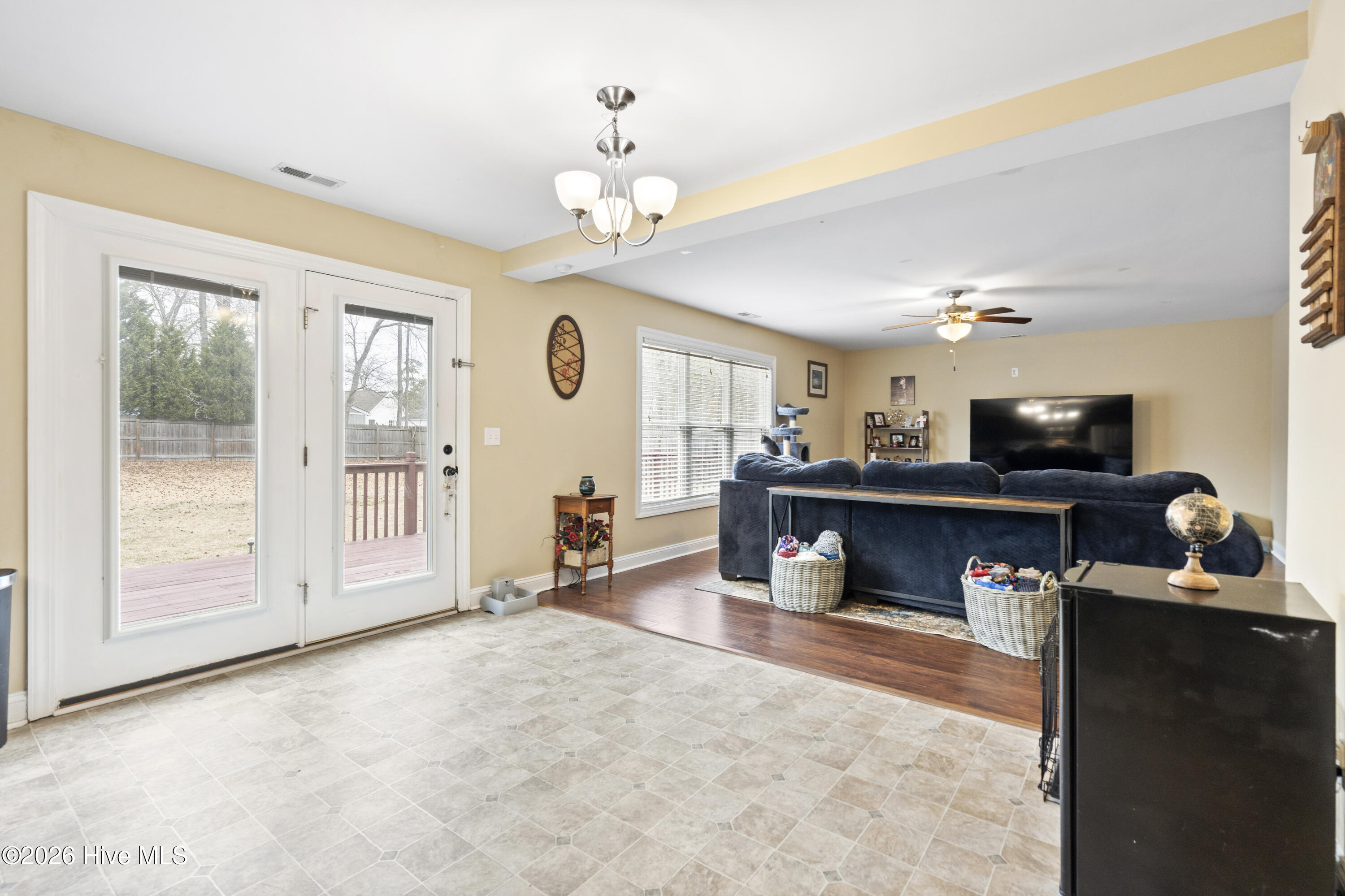 140 Pine Cove Road New Bern, NC 28562 - Photo 18 of 49 Back Door and Living Room