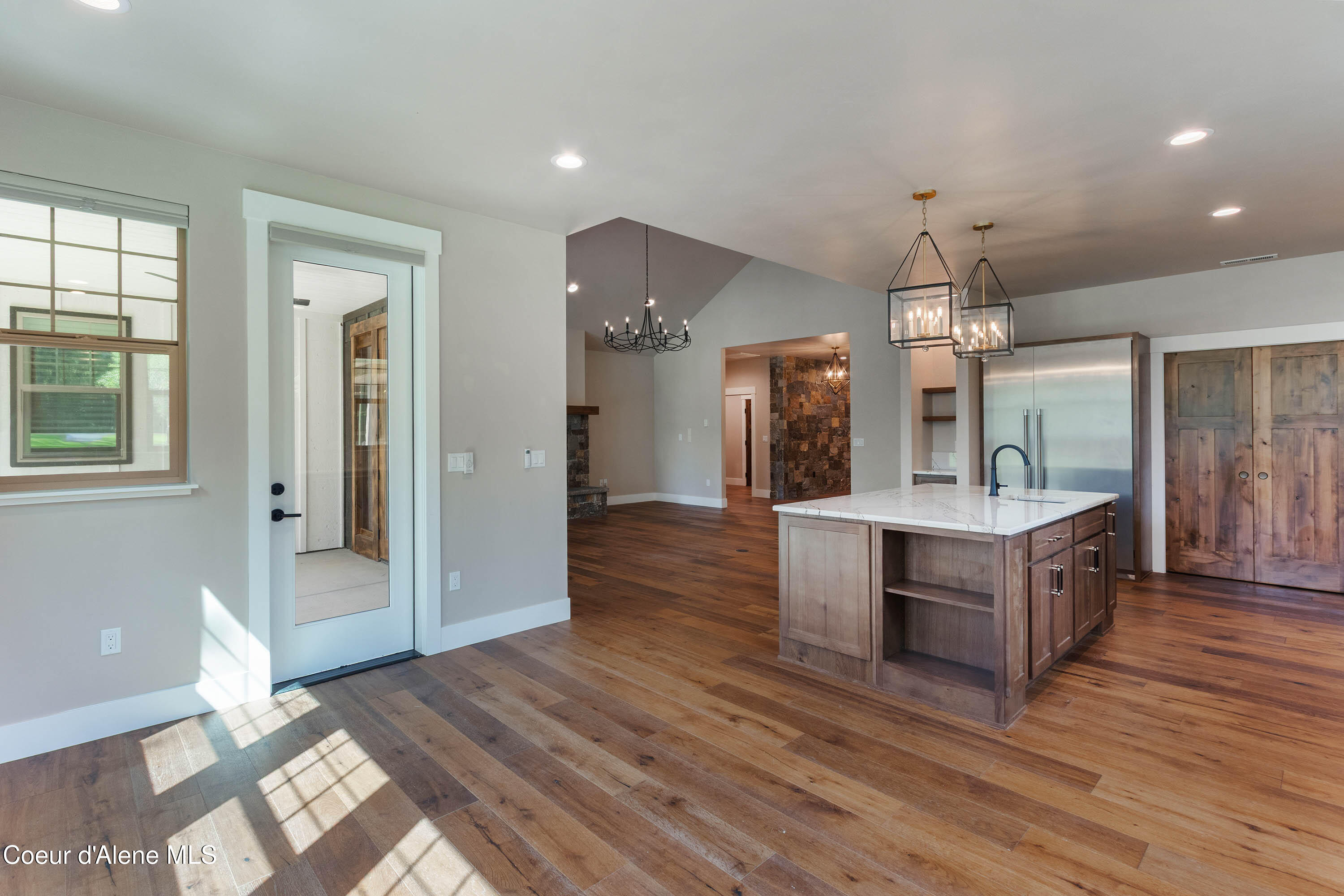 403 Slaveck Dover, ID 83825 - Photo 15 of 52 Dining to Kitchen and Living