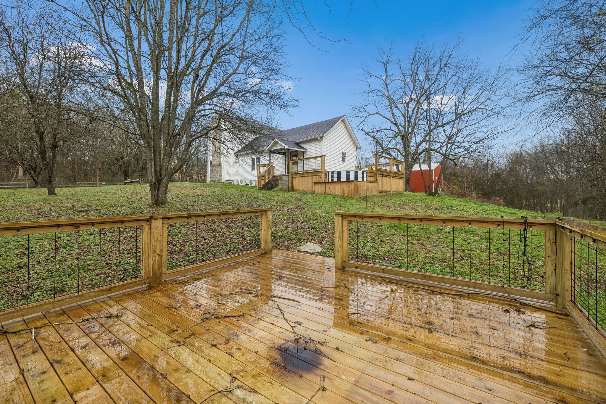 5360 Bunker Hill Road Pulaski, TN 38478 - Photo 66 of 69 a view of a yard and front view of a house