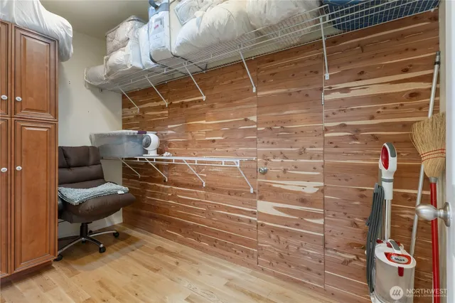 a room with gym equipment