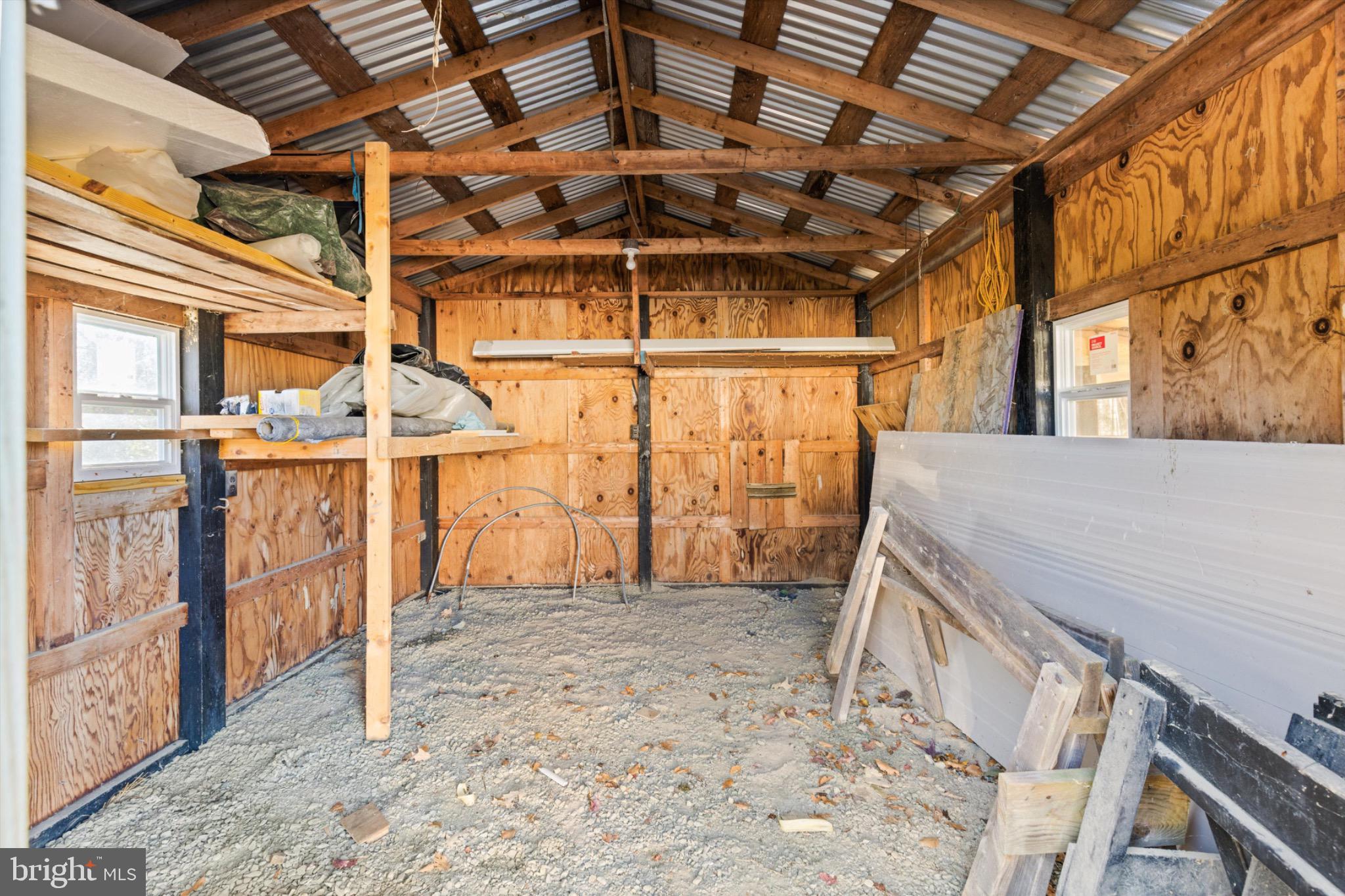 8937 Ninepin Branch Road Berlin, MD 21811 - Photo 33 of 44 Spacious shed with rustic charm.