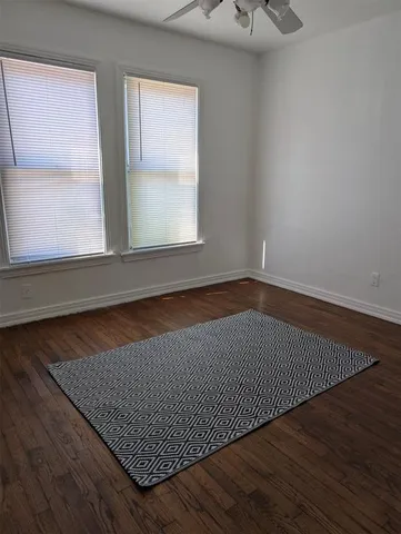 an empty room with a empty space