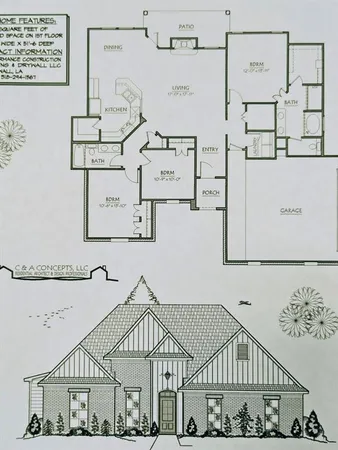 a view of a large white building