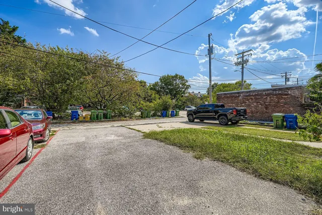 a cars parked on the side of the road