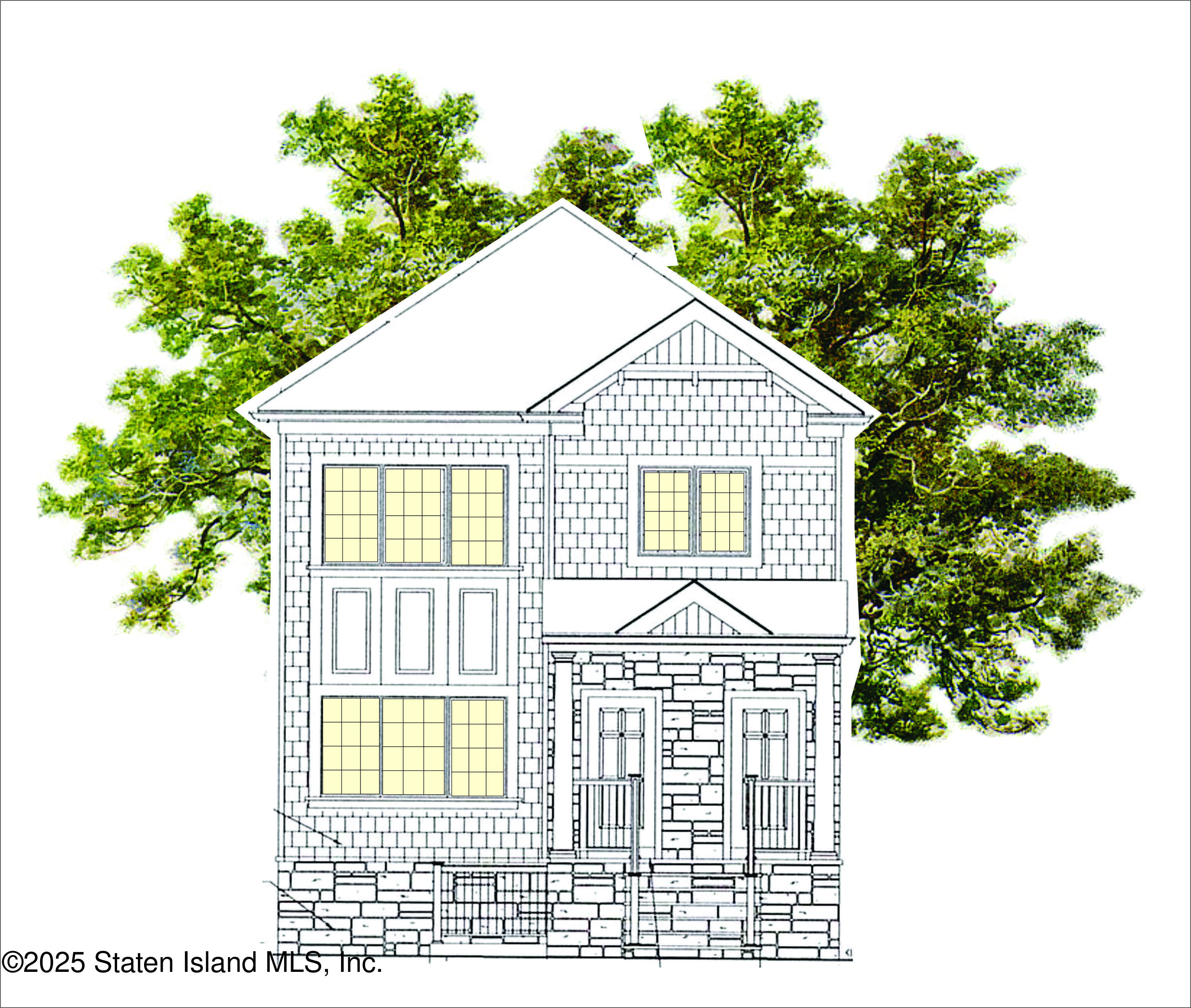 75 Bombay Street Staten Island, NY 10309 - Photo 1 of 4 a view of a house with a yard