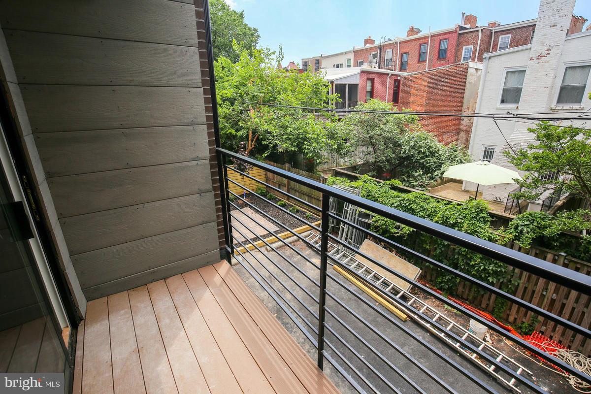 460 Ridge Street Northwest, Unit 4 Washington, DC 20001 - Photo 25 of 30 View of Balcony
