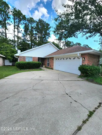 a house with a yard