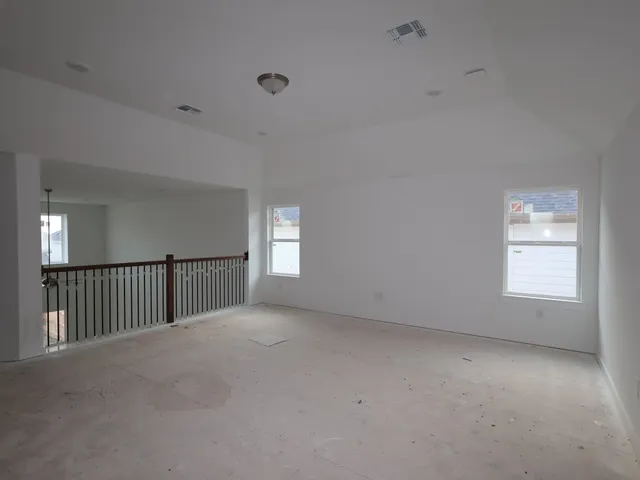 a view of empty room