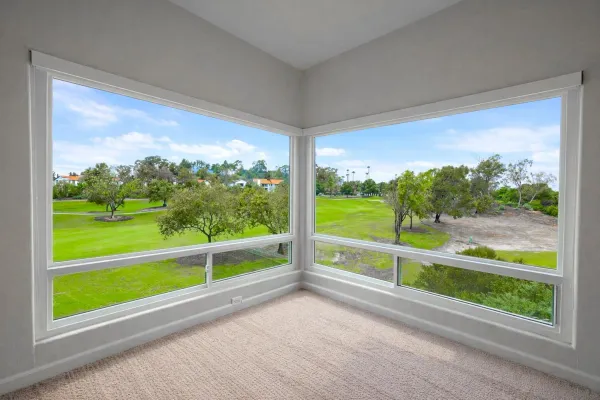 a view of an outdoor space with a lake view