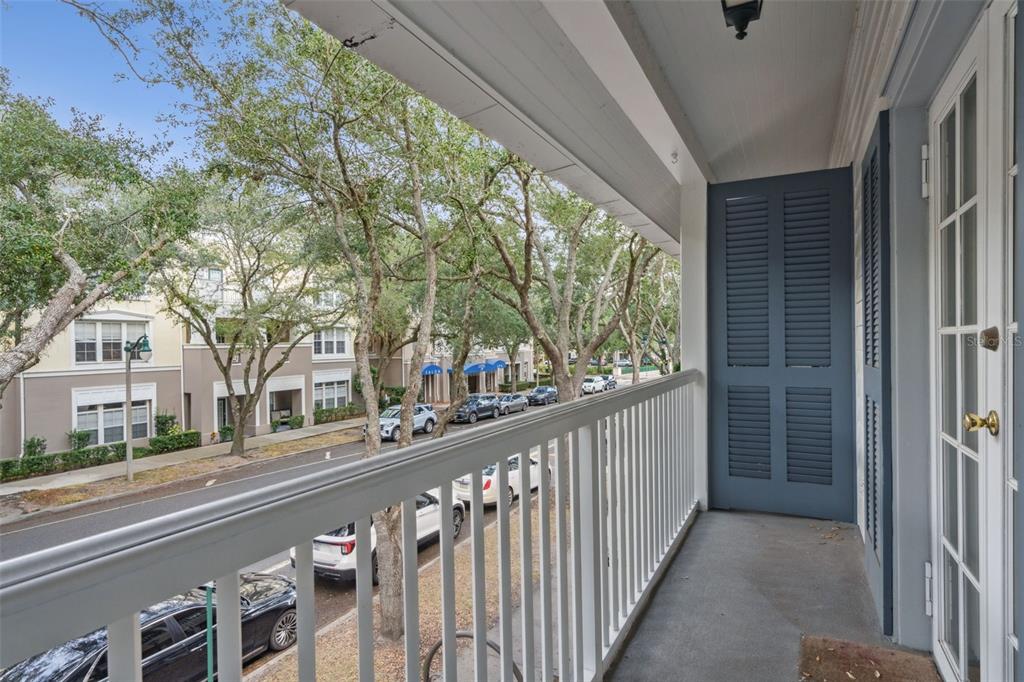 720 Celebration Avenue, Unit 220 Celebration, FL 34747 - Photo 11 of 45 a view of a street from a balcony