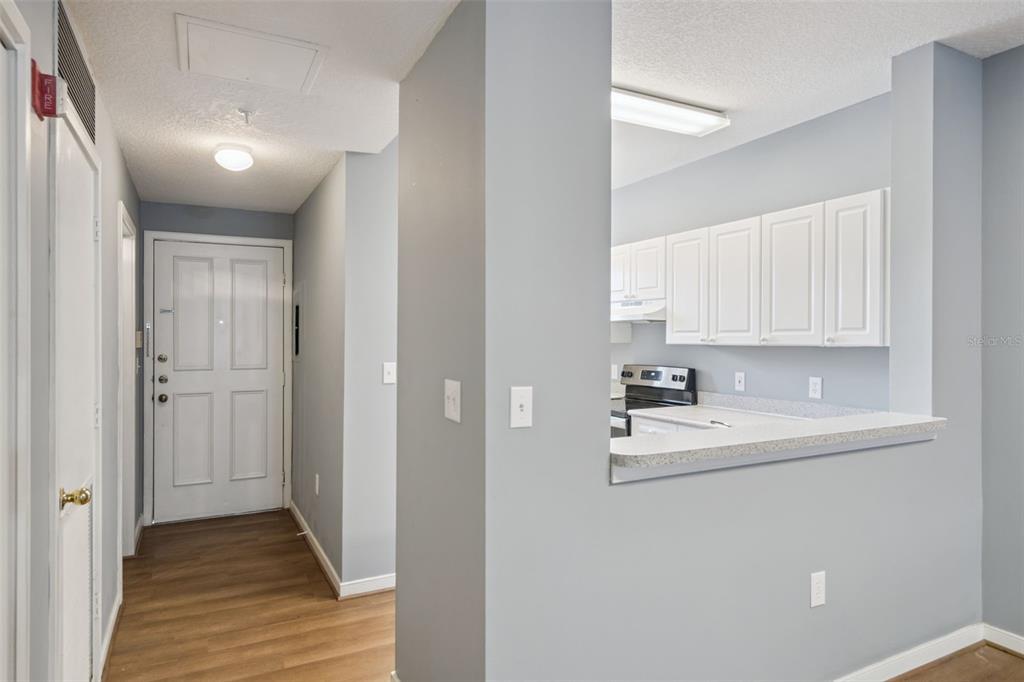 720 Celebration Avenue, Unit 220 Celebration, FL 34747 - Photo 5 of 45 a bathroom with a sink and a mirror