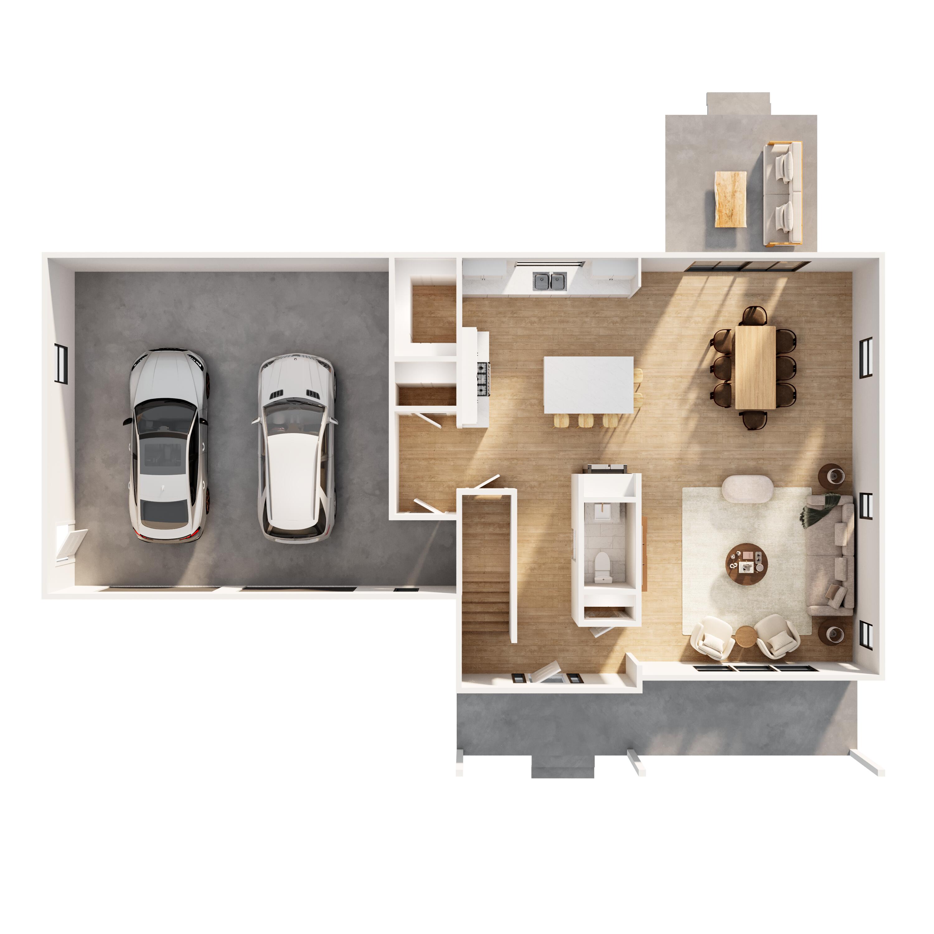 Lot 17 Meadow View Drive Readfield, ME 04355 - Photo 18 of 18 645_Floorplan 1_V01