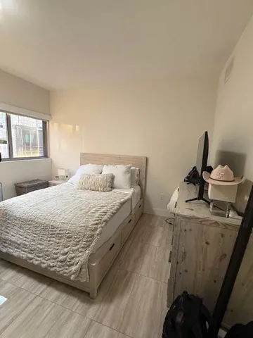 a view of lobby with a couch