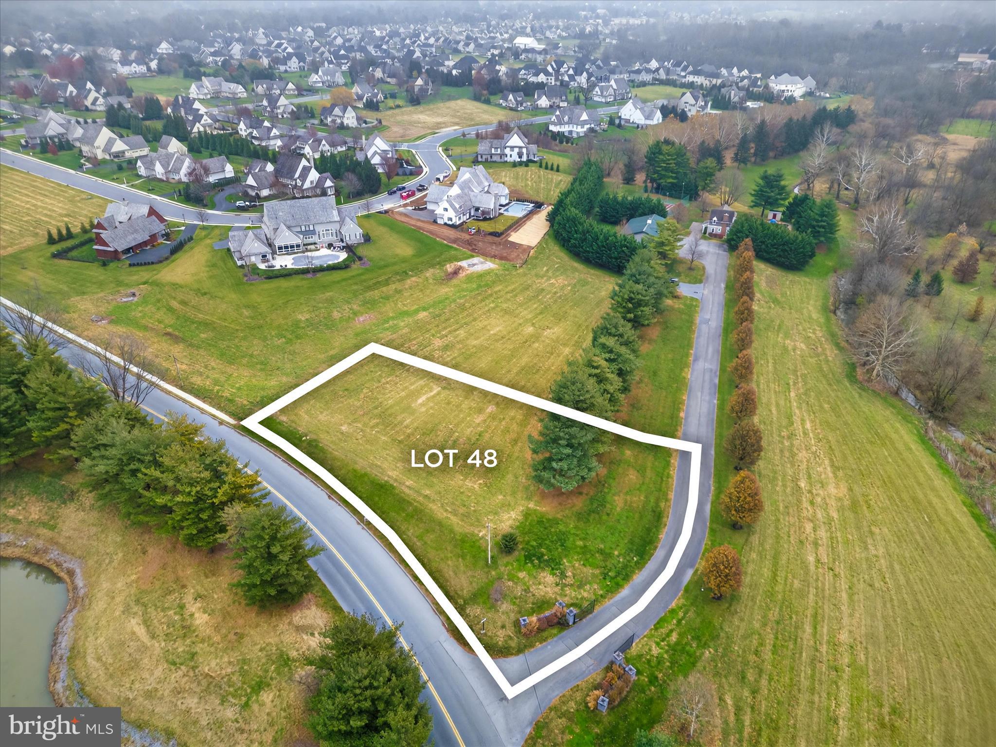 48 Meadowbreeze Lane Lititz, PA 17543 - Photo 18 of 18 a view of a swimming pool from a balcony