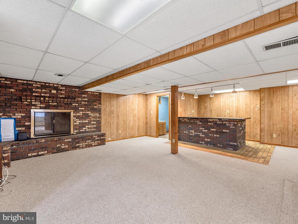 6014 Snowdens Run Road Sykesville, MD 21784 - Photo 34 of 56 Second fireplace in lower level