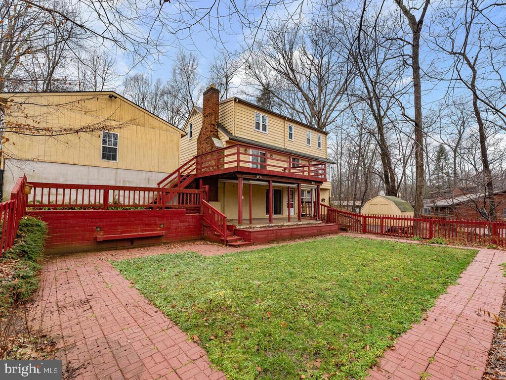 6014 Snowdens Run Road Sykesville, MD 21784 - Photo 44 of 56 Rear paved walkway
