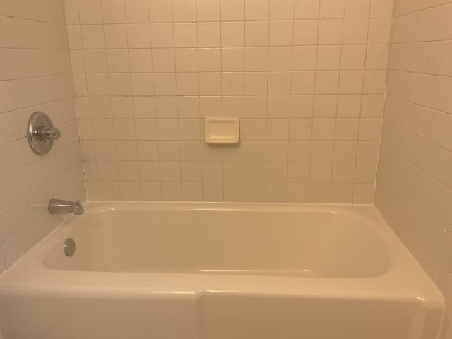 2223 171st Street Hazel Crest, IL 60429 - Photo 8 of 12 a bathroom with a shower and a bath tub