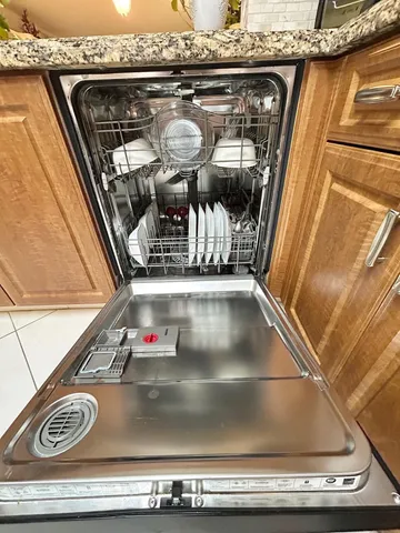 a close view of sink