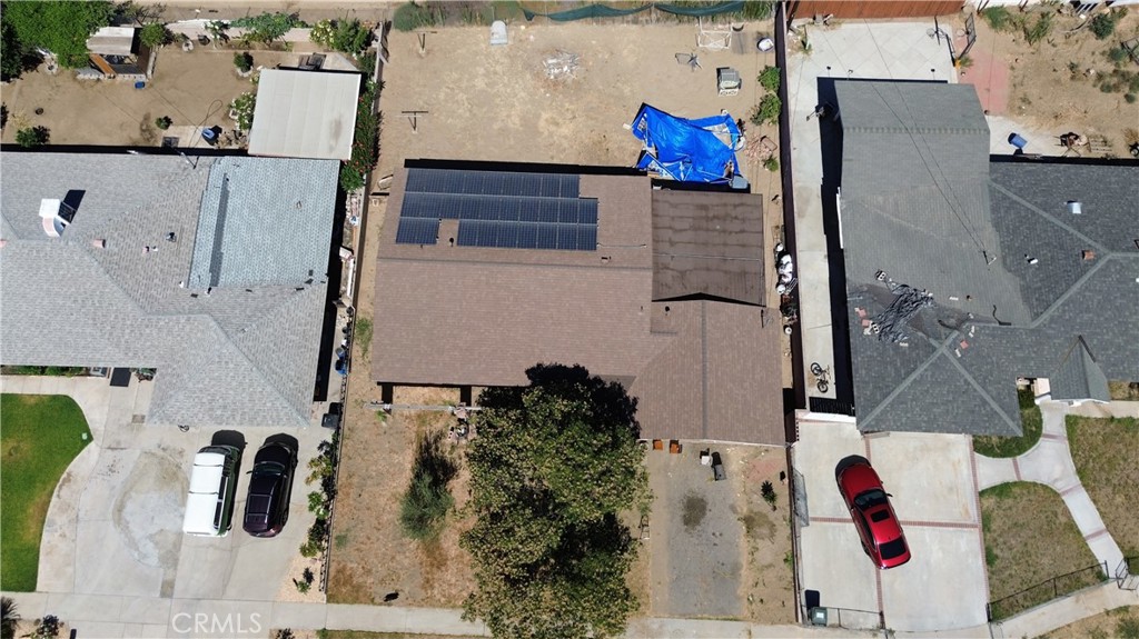 630 South Belden Street Rialto, CA 92376 - Photo 8 of 10 Arial View of Lot and Roof