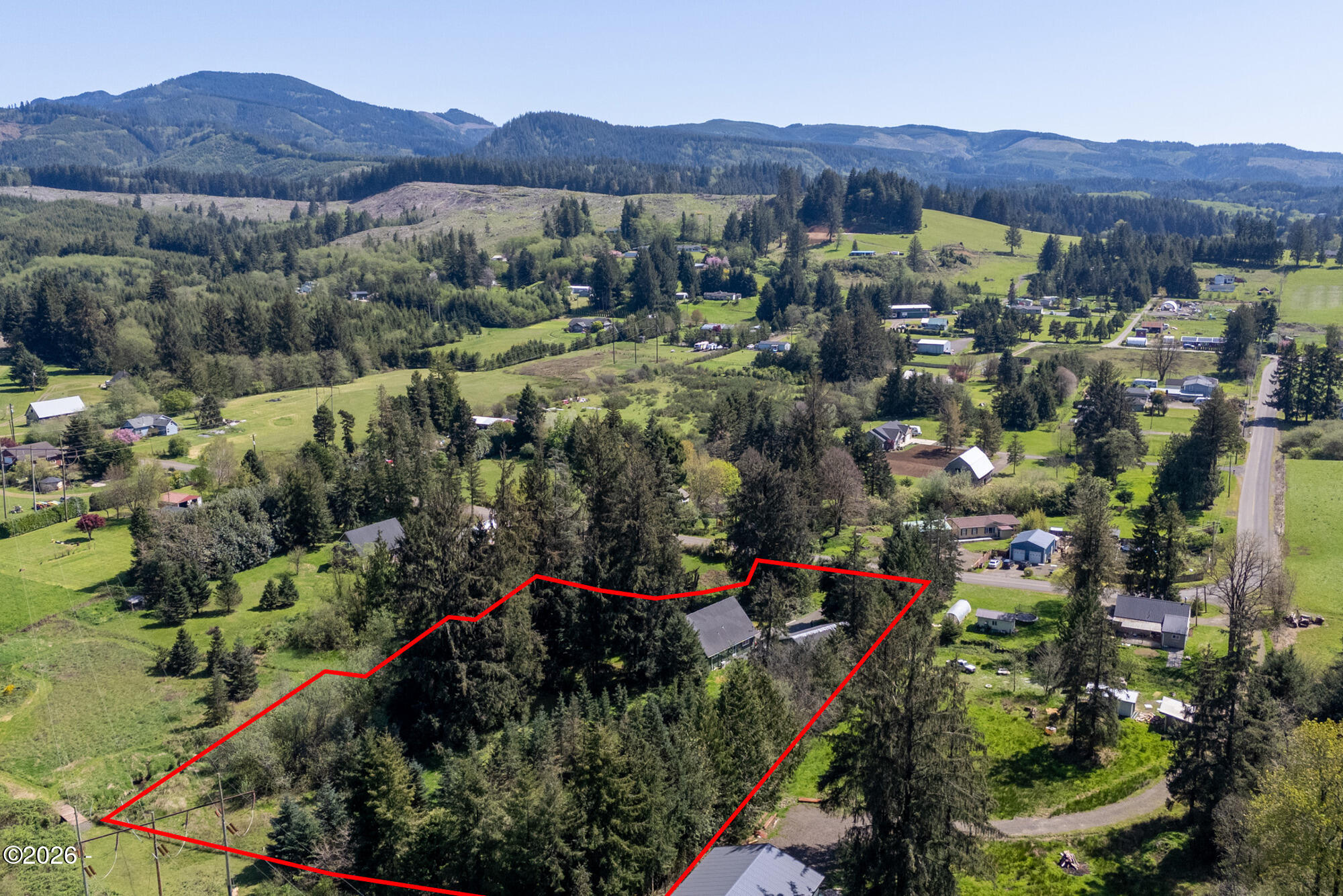 6040 Brickyard Road Tillamook, OR 97141 - Photo 38 of 41 Drone View