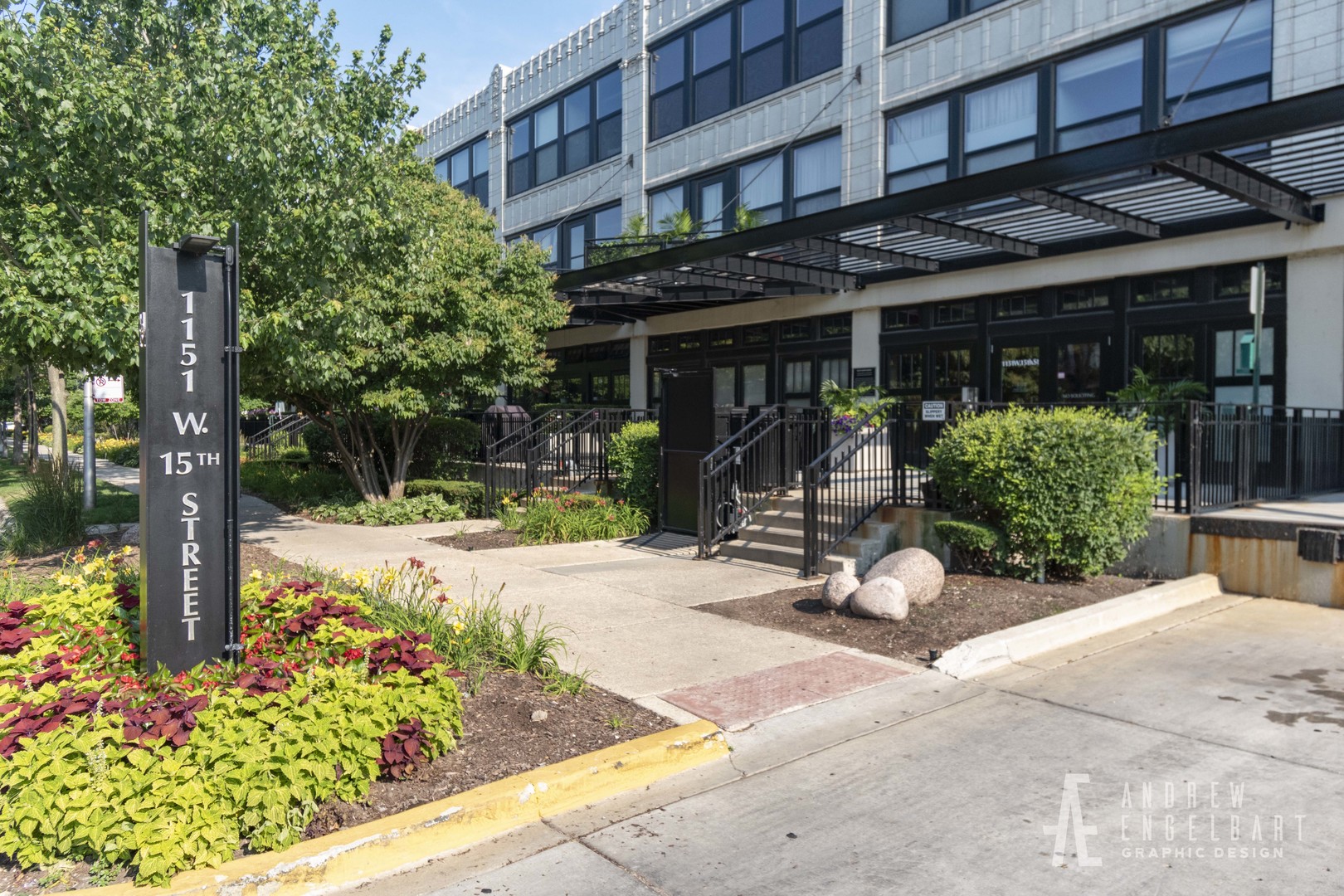 1151 West 15th Street, Unit 209 Chicago, IL 60608 - Photo 1 of 30 a view of a chair and tables in the patio