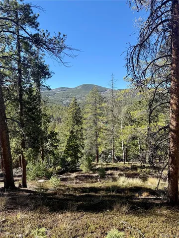 a view of road and snow