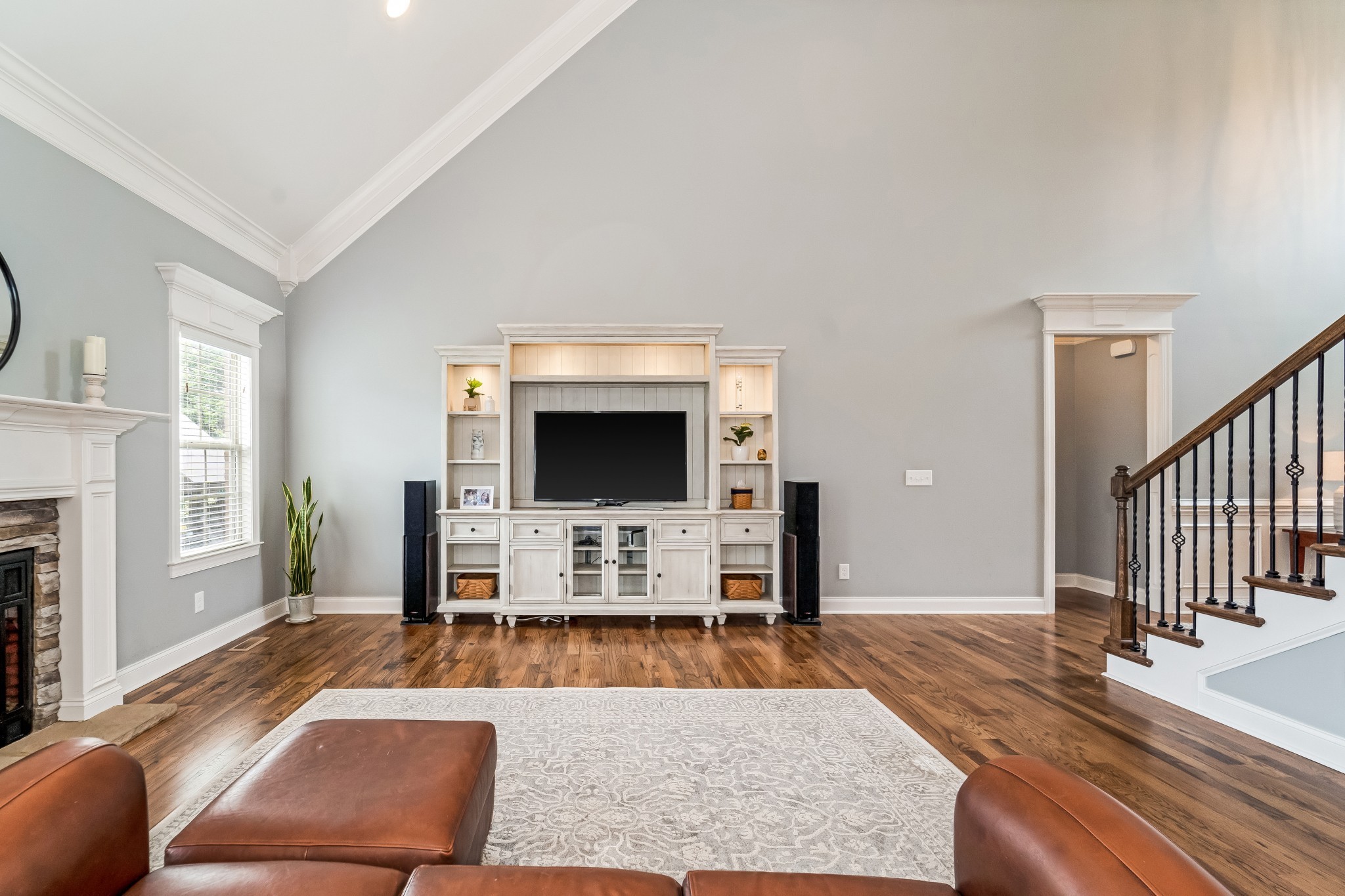 3008 Sakari Circle Spring Hill, TN 37174 - Photo 12 of 44 a living room with furniture and a flat screen tv