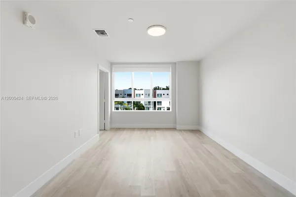 wooden floor in a room