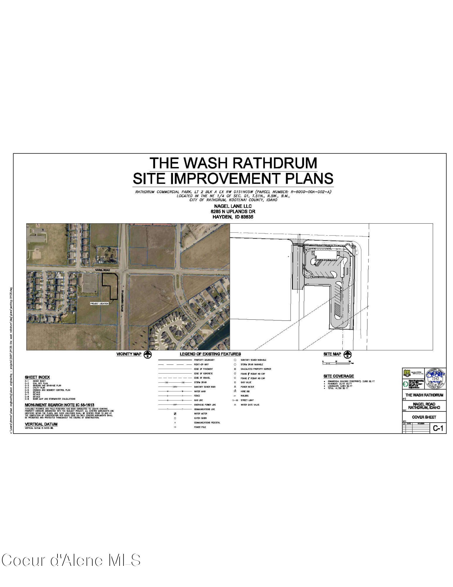 Nna Nagel Street Rathdrum, ID 83858 - Photo 8 of 9 Plan Page Aerial