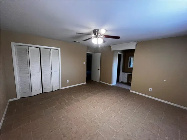 a view of empty room