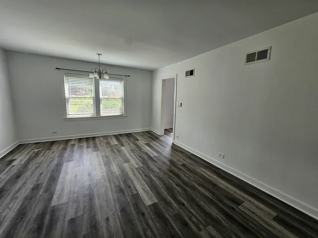 wooden floor in an empty room