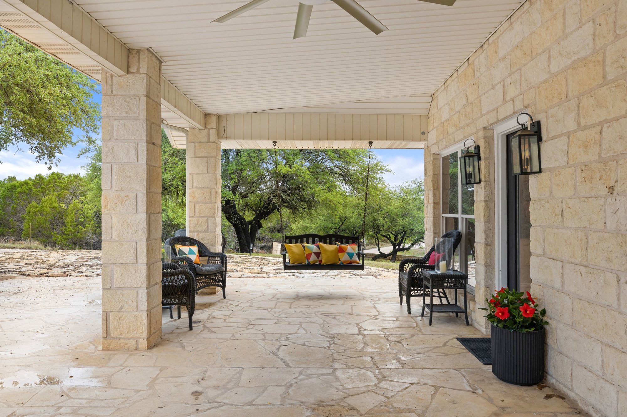 4915 Canyon Ranch Trail Spicewood, TX 78669 - Photo 30 of 40 This is basically a country song about porch swings and Texas Hill Country :)