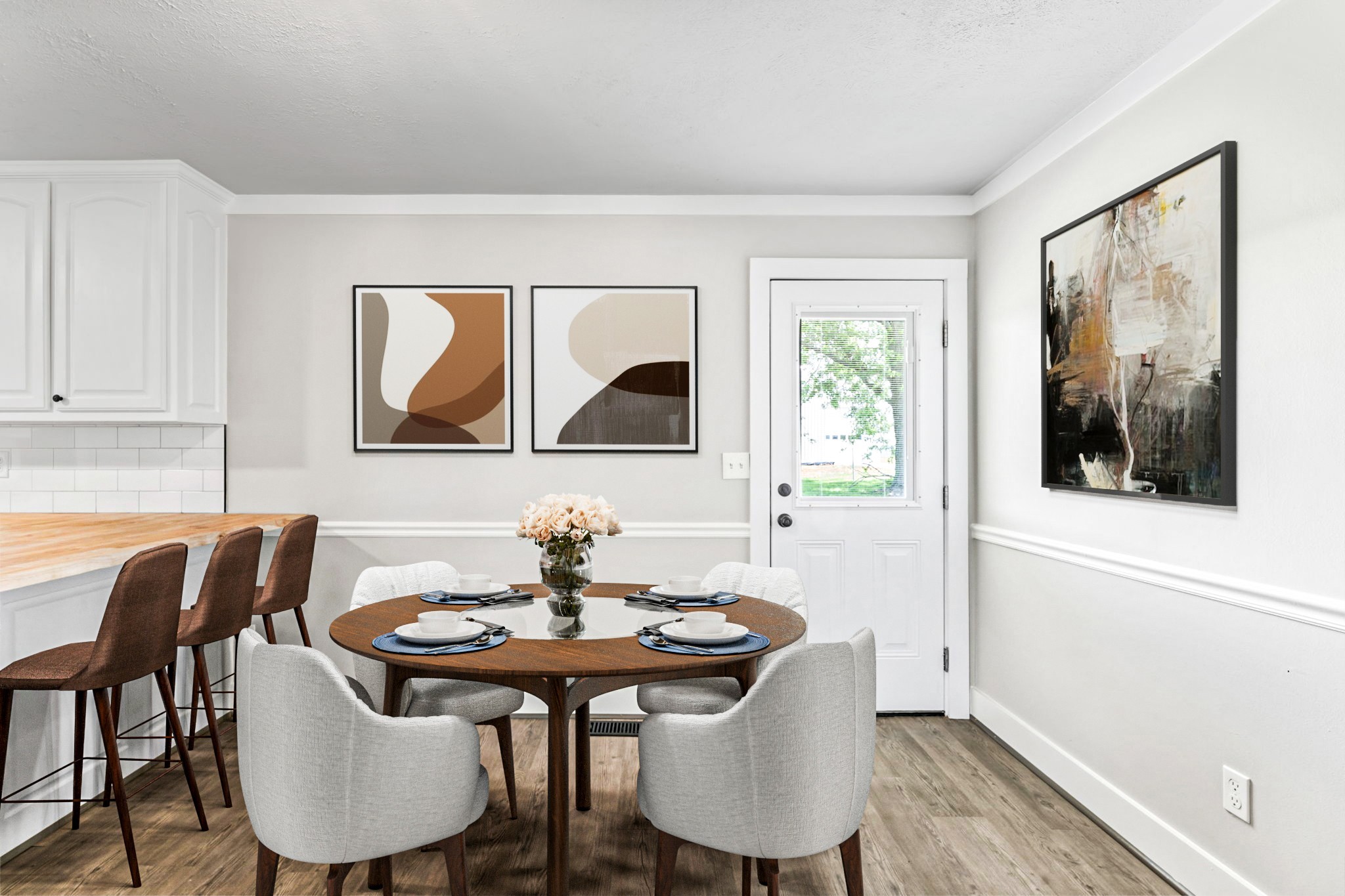 1950 Norton Road Lawrenceburg, TN 38464 - Photo 18 of 43 a view of a dining room with furniture window and wooden floor