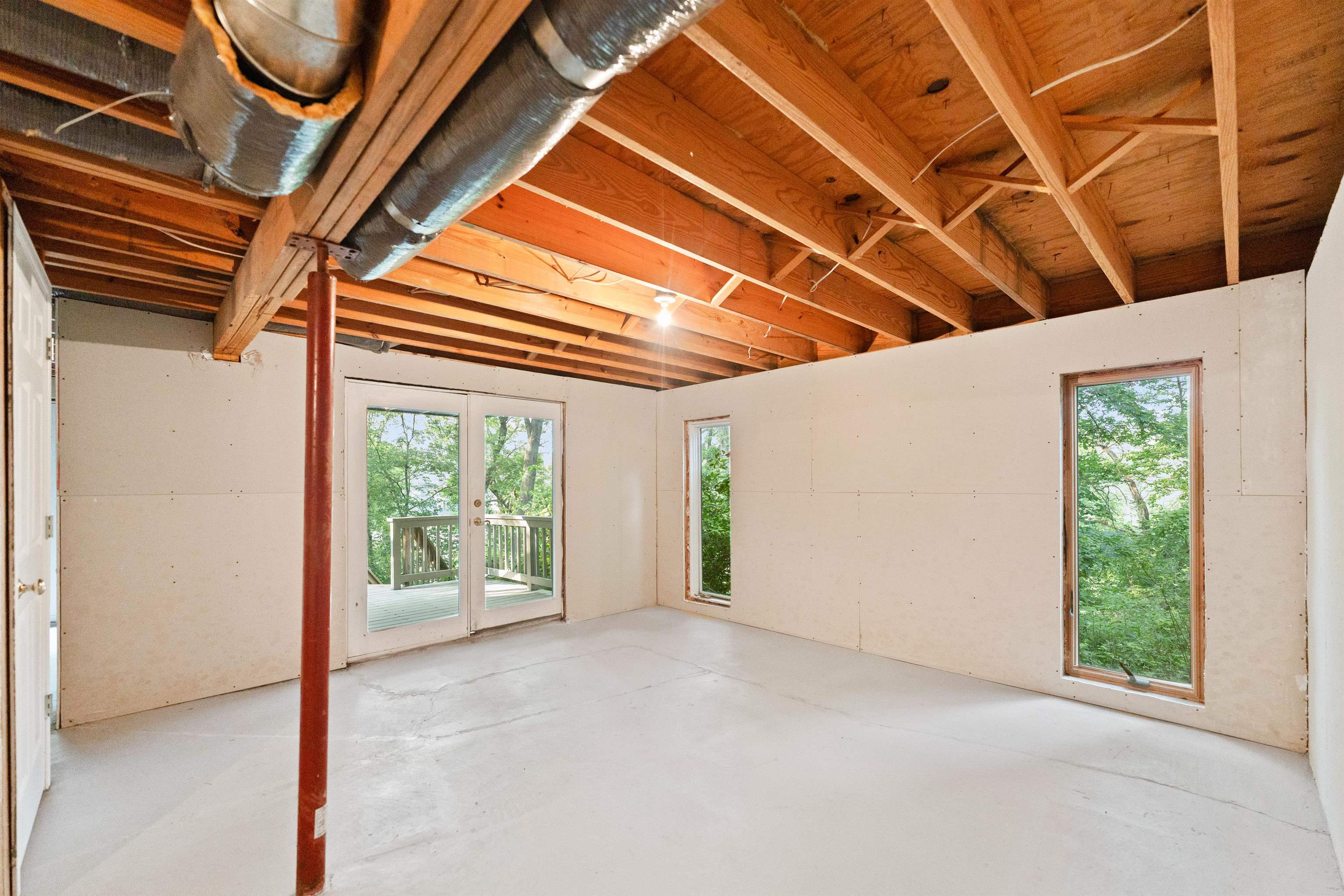 703 Rock Court Dixon, IL 61021 - Photo 27 of 42 a view of an empty room with a balcony