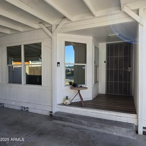 a view of house entrance