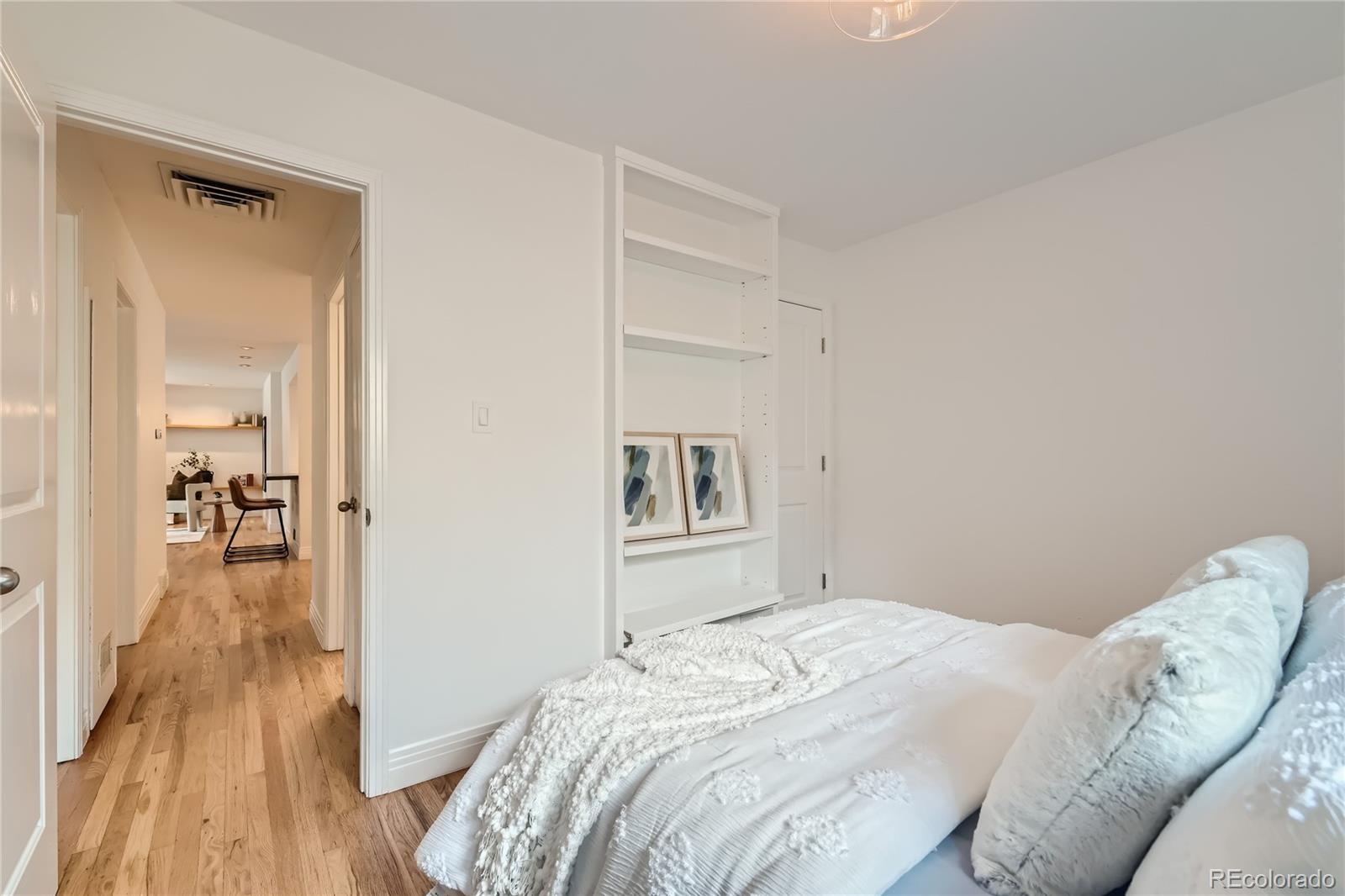 265 30th Street Boulder, CO 80305 - Photo 20 of 25 a bedroom with a bed and a view of bedroom