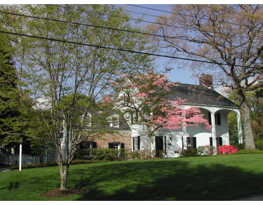 15 Old Colony Road Wellesley, MA 02481 - Photo 1 of 15 a front view of house with yard and green space