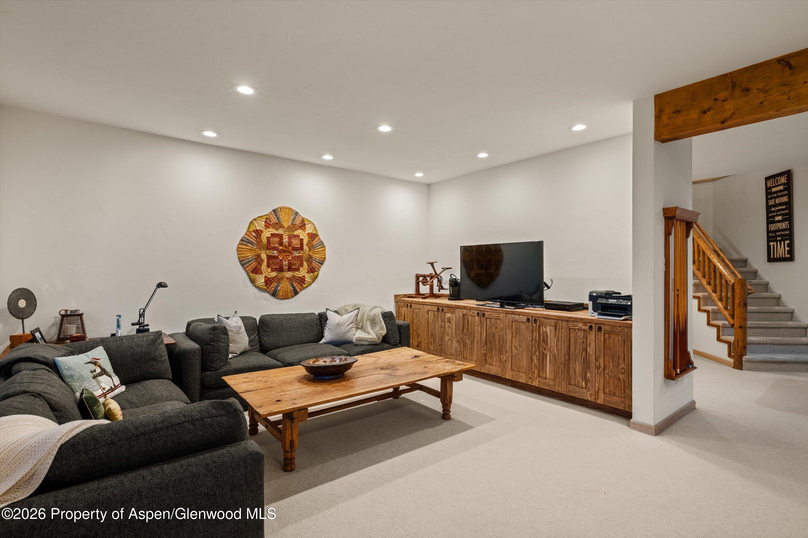 352 Faraway Road Snowmass Village, CO 81615 - Photo 29 of 48 Downstairs Living Area