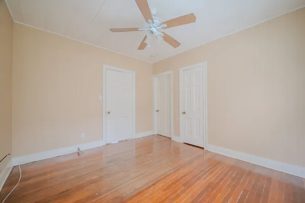 wooden floor in an empty room