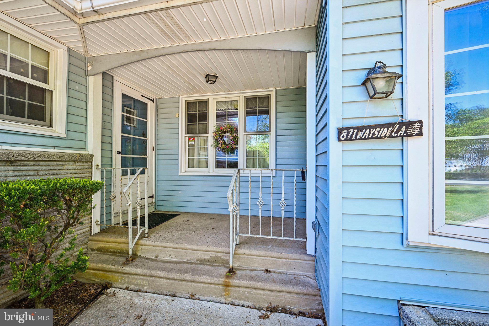 871 Wayside Lane Haddonfield, NJ 08033 - Photo 3 of 39 Covered front porch