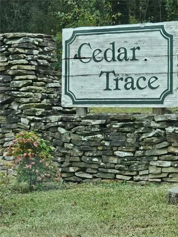 a view of sign board