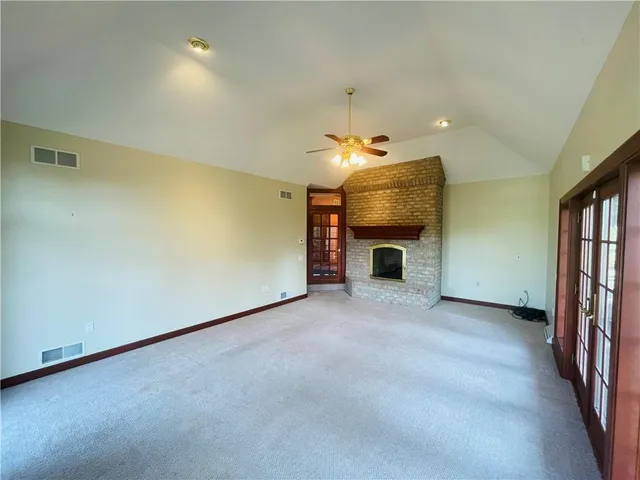a view of granite counter top