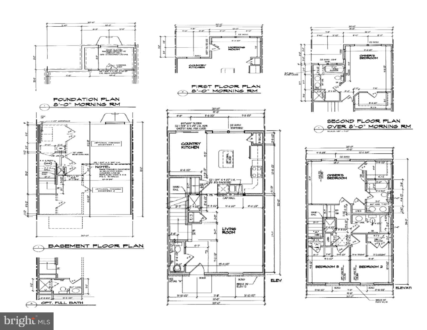 133 Ran Rue Drive Martinsburg, WV 25403 - Photo 24 of 26 8' Morning Room Plan