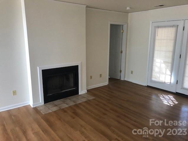6717 Bevington Ridge Road, Unit A Charlotte, NC 28277 - Photo 6 of 15 a view of empty room with window and fireplace