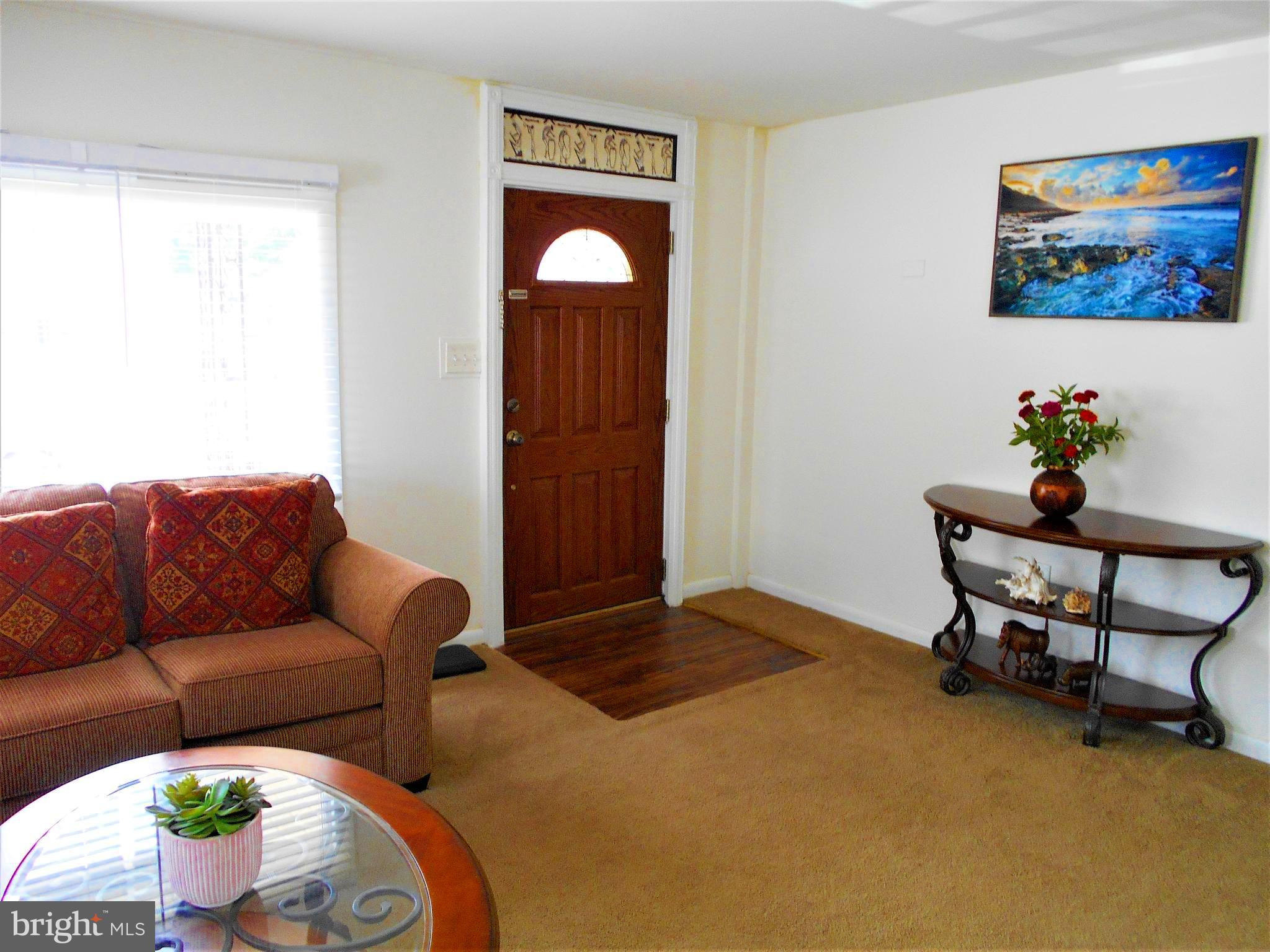 Foyer to Living  Room